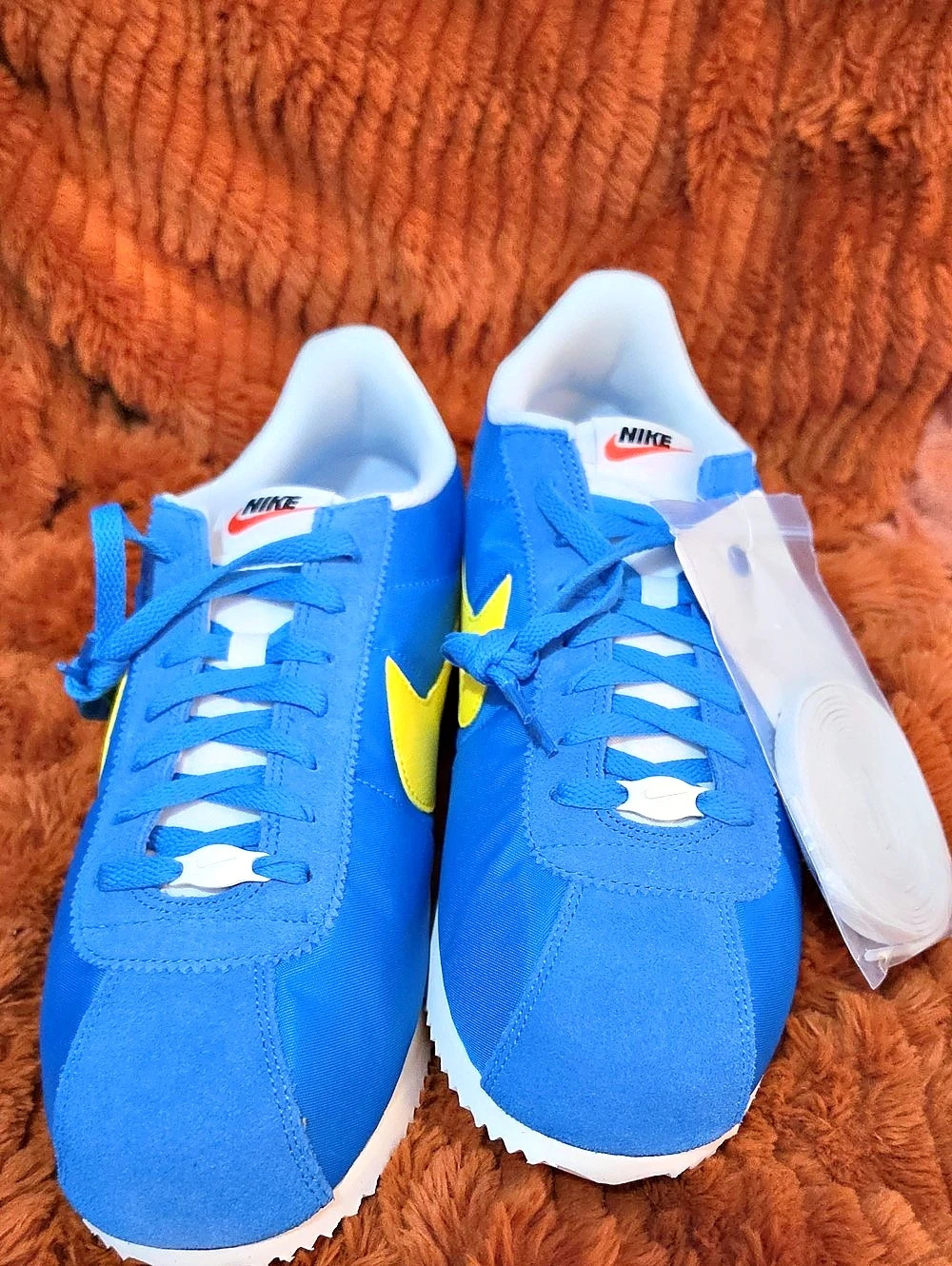 Nike Cortez TXT Light Photo Blue Lightning Sneakers